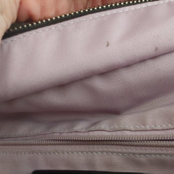 Coach GALLERY F13759 Black Leather Double Handle Satchel Handbag.  Size … - Picture 4 of 14